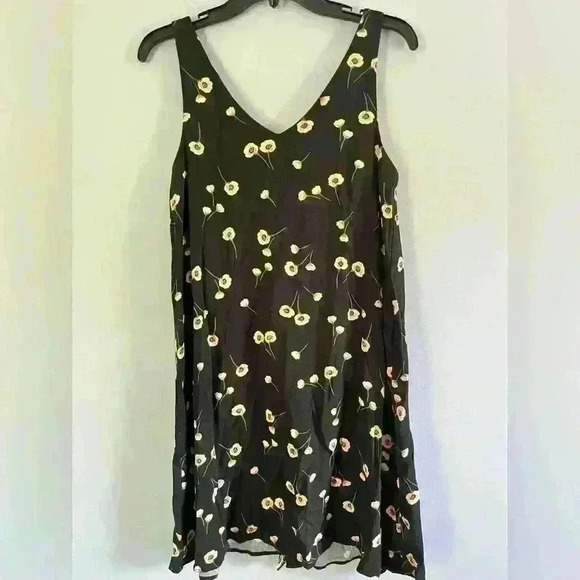PopSugar Poppy Floral button down dress size M - Picture 3 of 10